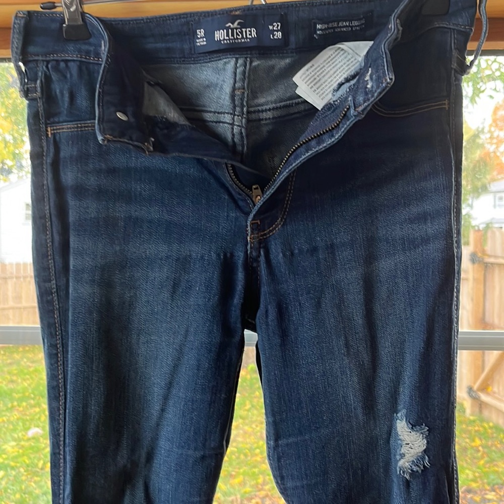 Holliste high rise jean legging w 27 L 28